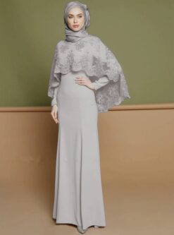 Alternative view of Embroidery Abaya Maxi Dress Two Piece