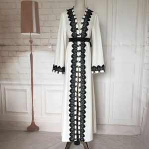Alternative view of Emboridery lace Robes Abaya Cardigan clothing