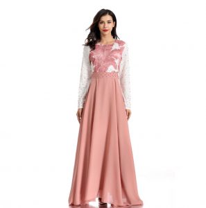 Alternative view of Lace Abaya Hijab Dress For Women