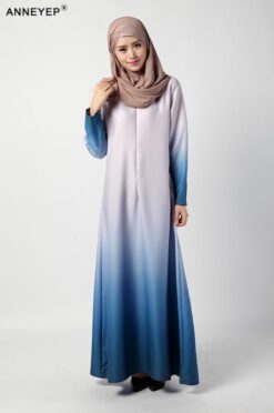 Multicolor Malaysian Islamic Abaya - Image 5
