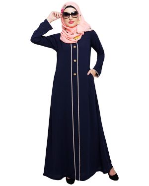 turkish coat abaya | Blue Abaya | abaya designs