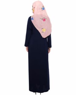 sleek Blue Abaya - Image 6