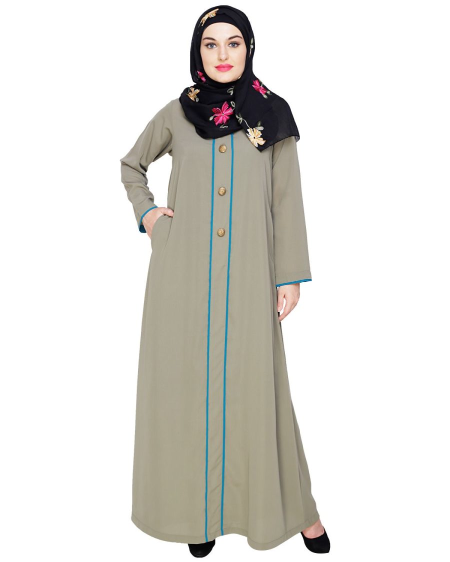 Mint Abaya | Stylish Abayas | abaya for summer