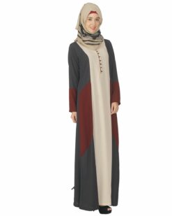 Alternative view of Multicolour Abaya