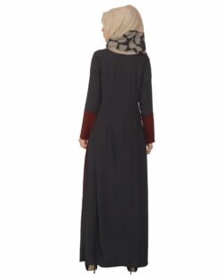 Multicolour Abaya - Image 4