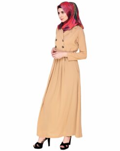 Alternative view of Fawn Coat Style Abaya