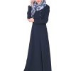 blue abaya with scarf | Classic Abaya | abaya for girls
