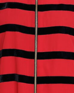 Enticing Stripes Maroon Abaya - Image 7