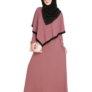 abaya for summer | Abaya Collection | Onion Pink Abaya