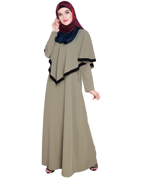 Dead Mint Cap Abaya | Abaya For Summer | Night Dress | Stylish Abayas