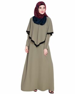 Dead Mint Fancy Cape Abaya - Image 3