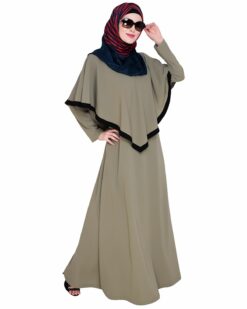 Dead Mint Fancy Cape Abaya - Image 5