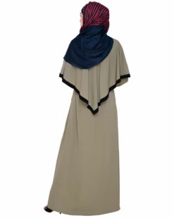 Dead Mint Fancy Cape Abaya - Image 6