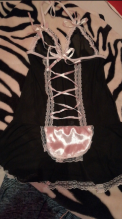 Fashion Babydoll Sleepwear Women Maid Lingerie - Image 5