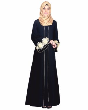 bell sleeve abaya | pakistani burqa design | embroidered abaya