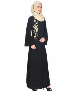 Alternative view of Beautiful Embroidered Black Abaya