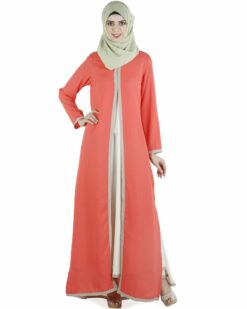Alternative view of Layered maxi dress Abaya