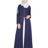 new abaya design | open abaya with belt | belt style abaya