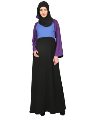 Color Block abaya | burka design | abaya for girls