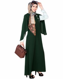 Alternative view of Tulip Sleeved Side Open Abaya