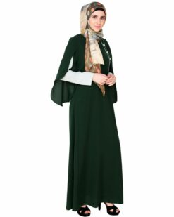 Tulip Sleeved Side Open Abaya - Image 5