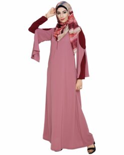 Dora Sleeves Oinion Abaya - Image 3