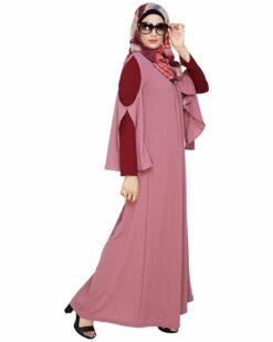 Dora Sleeves Oinion Abaya - Image 4