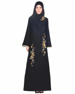 Beautiful Hand Embroidered Abaya - Image 3