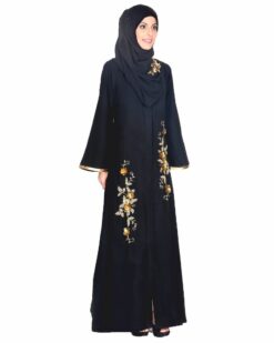 Beautiful Hand Embroidered Abaya - Image 5
