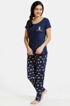 Women Navy Pajama Sets, Pajamas for Women, Pajama Sets for Girls, Nighties, Nighty Pakistan, Night Suit, Short Nighty, Night Dress