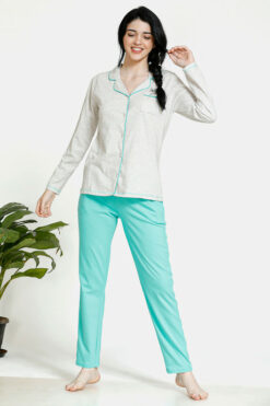 cotton night suit for ladies pakistan | top and pajama set | night suit for girls