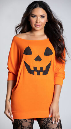 LOOSE PUMPKIN TANK DRESS - Image 3