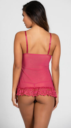 FLIRTY LACE BABYDOLL SET - Image 3
