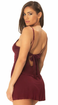 Alternative view of DEVIN DREAMY BABYDOLL SET