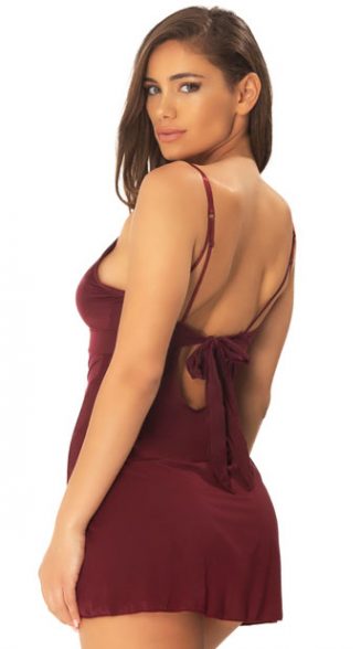 Alternative view of DEVIN DREAMY BABYDOLL SET