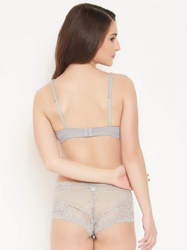 Alternative view of Soft Laced Bra & Panty Set