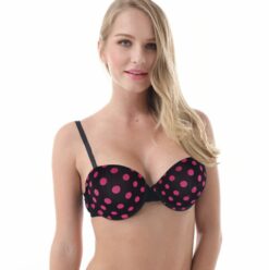 black polka dotted bra, double padded push up bra, push up bra online pakistan, black polka dotted bra, double padded bra, padded bras for women, comfortable bra, stylish bra set, everyday wear bra, trendy bras online, Good Girl bras, polka dot lingerie set, padded bra set in Pakistan, comfortable polka dot bra, double padded support bra, padded bra, push up bra