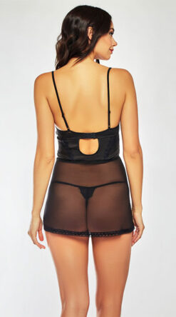 Alternative view of PEEK A BEAU BABYDOLL SET