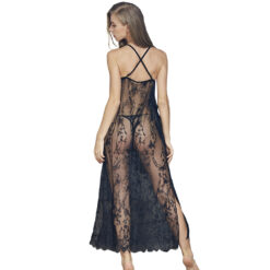 Alternative view of Fashionable Long Transparent Babydoll Lingerie