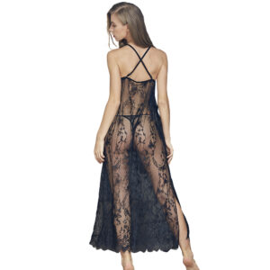 Alternative view of Fashionable Long Transparent Babydoll Lingerie