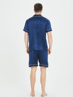 Pure Silk Men two piece Night Dress