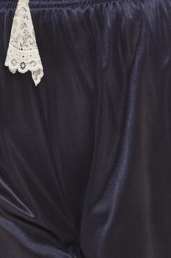 4 Piece Nightwear Set in Dark Blue