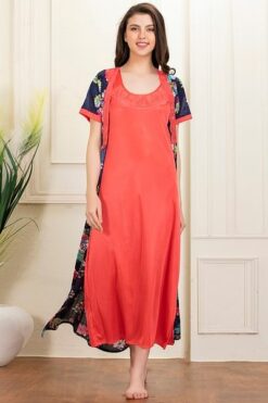 5 Pc Nightwear Set in Blue