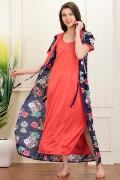5 Pc Nightwear Set in Blue