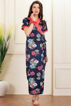 5 Pc Nightwear Set in Blue
