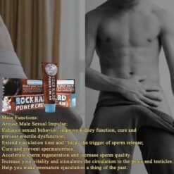 Natural Herbal Maca Ointment For Bigger Thicker Harder Longer Time 50g