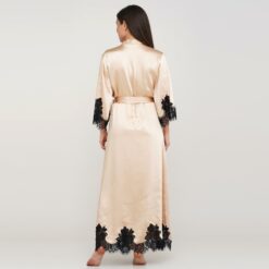 Dobra Rich Nightgown Narrow Straps Women Nighty