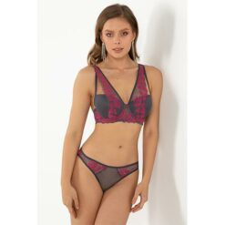 Rosy Underwire Pink Padded Push Up Bra Set
