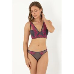 Rosy Underwire Pink Padded Push Up Bra Set