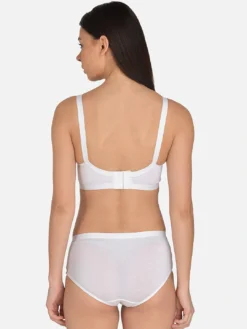 Mod & Shy White Women Bra Set